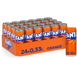 24x Fanta Orange 0,33ml