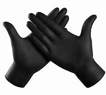 Nitril Einweghandschuhe Schwarz "XL;L;M" – Top Qualität