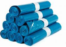 Müllsäcke, blau, LDPE (RE) Typ 70 – hochwertig und vielseitig einsetzbar